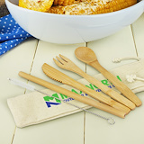 Bamboo Cutlery Set image