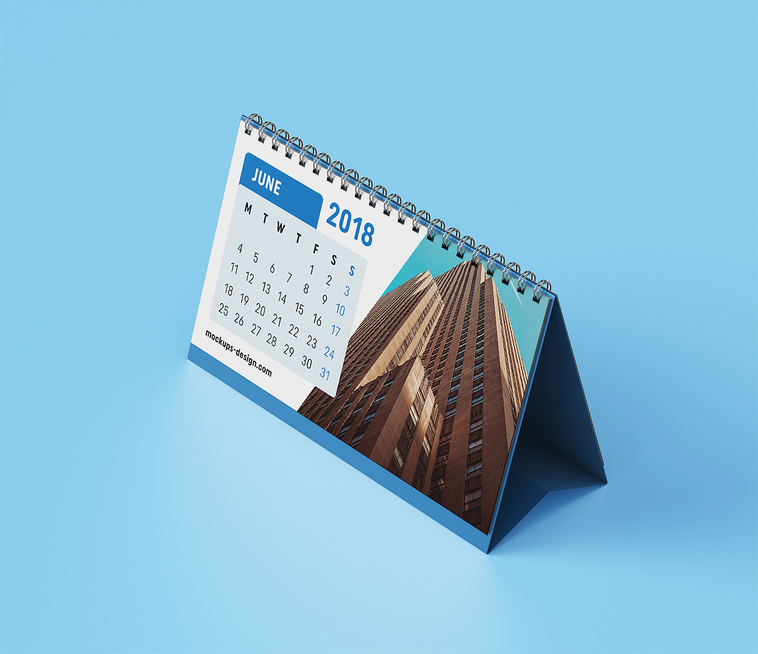 Wiro Bound Desk Calendars