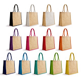 Bonanza Jute Tote Bag image