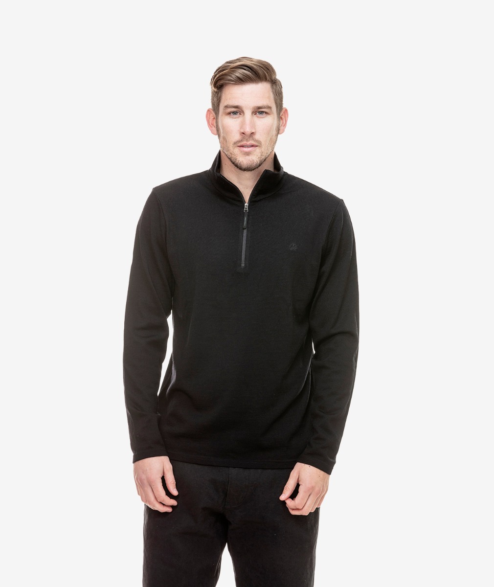 Swanndri Butler 11 Merino Half Zip Jumper - All About Promo